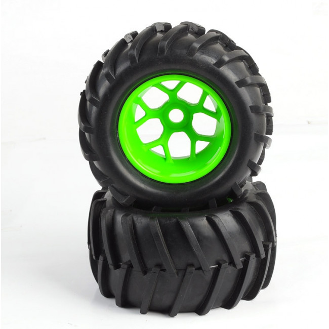 Neumáticos con llanta Big Foot 1/8