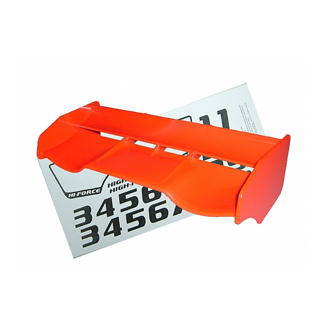 ALERÓN HI-FORCE COCHE RC BUGGY 1/8 NARANJA