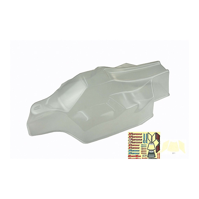 CARROCERÍA TRANSPARENTE SABRE X3 NITRO