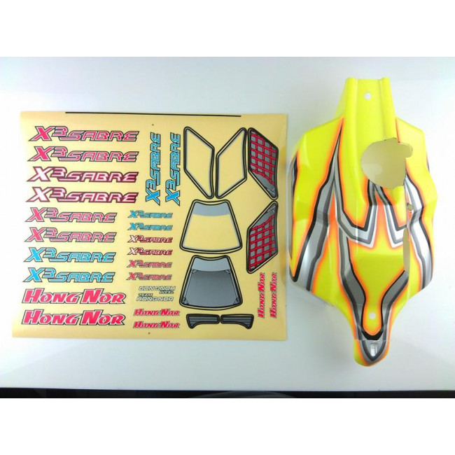 CARROCERÍA PINTADA SABRE X3 NITRO
