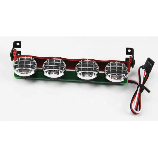 SET DE LUCES LEDS SUPERIORES SOPORTE METALICO