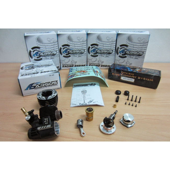 MOTOR ARGUS 21 A5 COMPETICIÓN 5 TRANSFERS TURBO