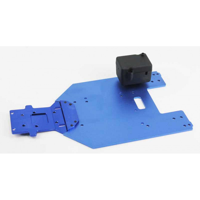 CHASIS DELANTERO EN ALUMINIO + CAJA RC OCTANE VRX