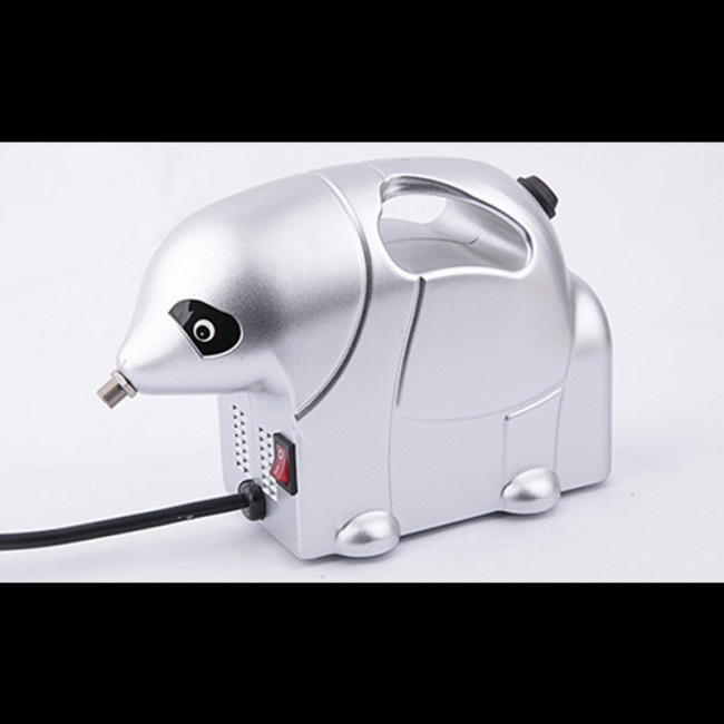 MINI COMPRESOR AEROGRAFO 1/8HP 220V 2.8BAR.13L/MIN