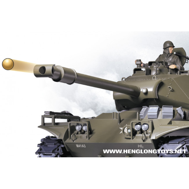 Tanque M41 A3 Radio Control Heng Long 24ghz