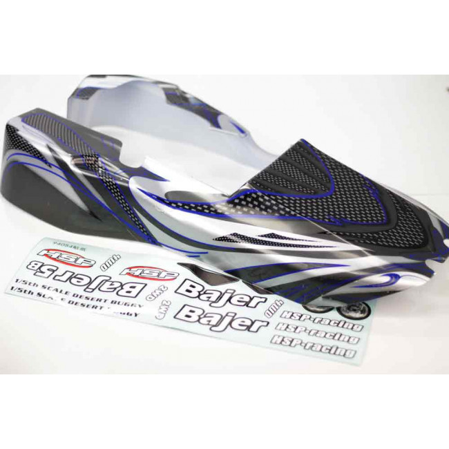 CARROCERÍA BAJER PINTADA GRIS AZUL