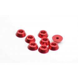 ARANDELAS PARA TORNILLO ALLEN 4MM ROJAS