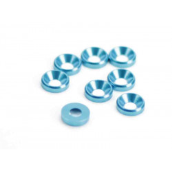 ARANDELAS PARA TORNILLO CÓNICO 3MM AZULES