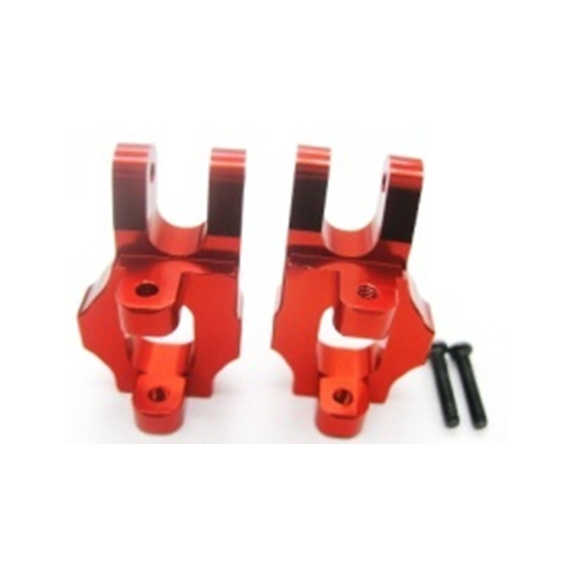 SOPORTE MANGUETAS DELANTERAS ALUMINIO ROJO (12428