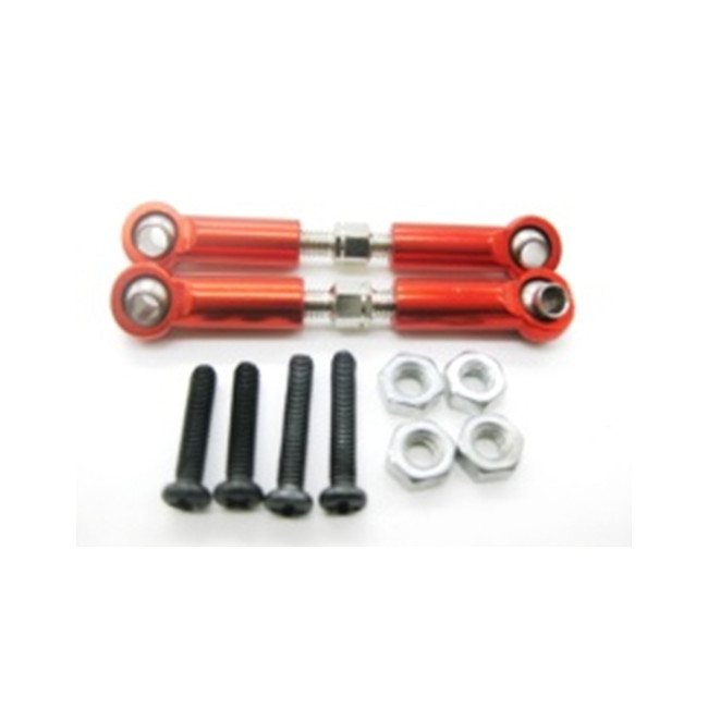 TIRANTES SUSPENSIÓN DELANTERA ALUMINIO ROJO 12428