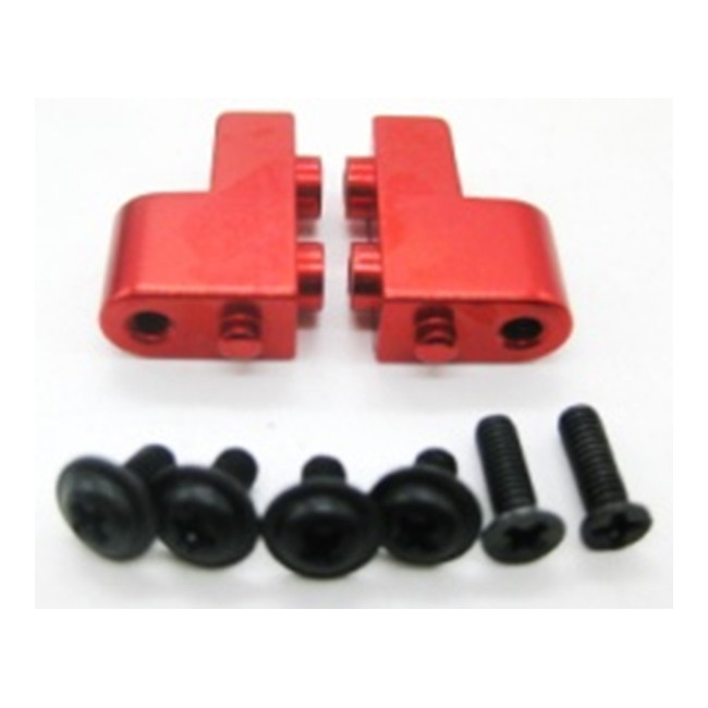 SOPORTE SERVO DIRECCIÓN ALUMINIO ROJO WLTOYS 12428