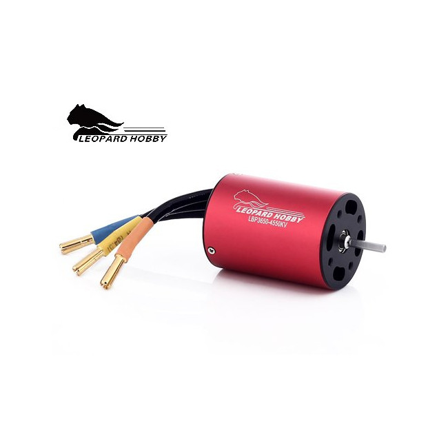 MOTOR BRUSHLESS LEOPAD 4P 3650 1300W 4550KV EJE3.1MM