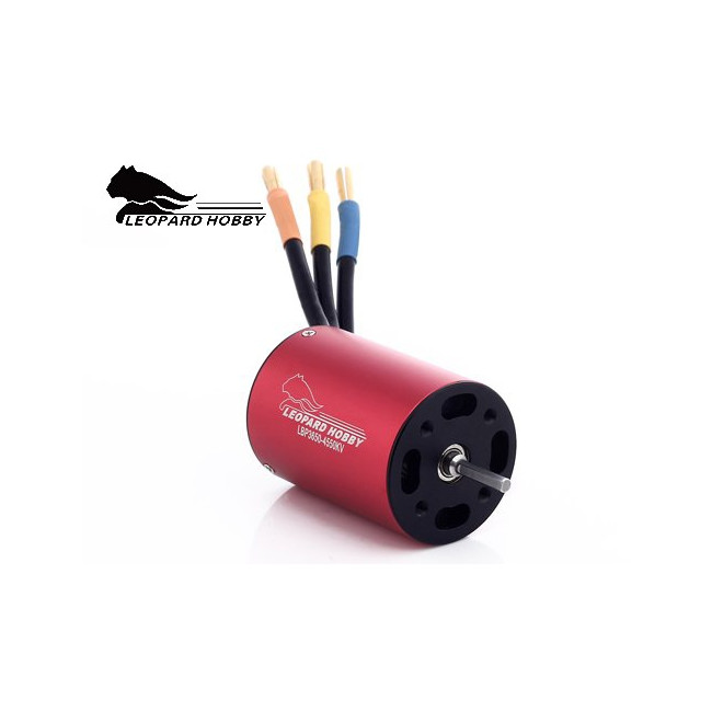 MOTOR BRUSHLESS LEOPAD 4P 3650 1300W 4550KV EJE3.1MM