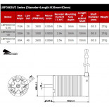 MOTOR BRUSHLESS LEOPAD V2 4P 3663 2600KV EJE5MM
