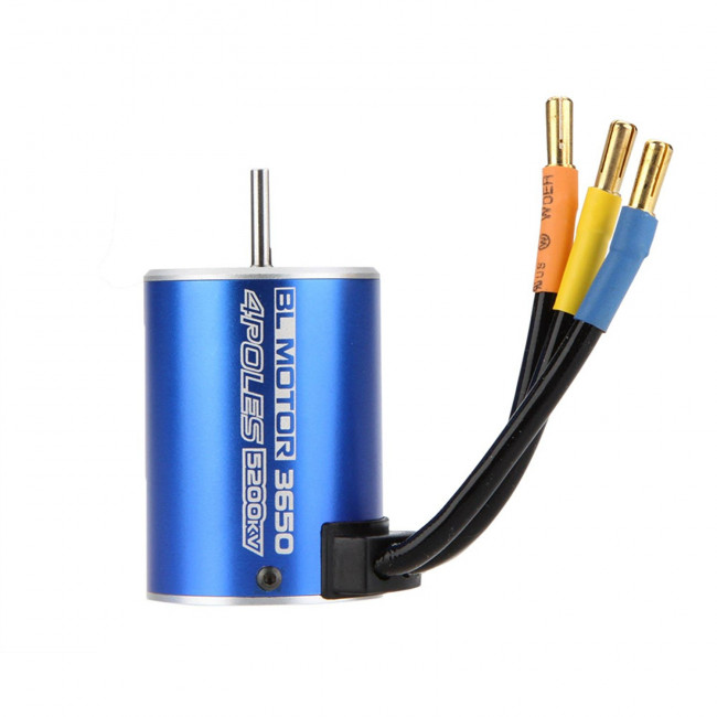 MOTOR BRUSHLESS SURPASS 4POLOS 3650 2050KV EJE3.17