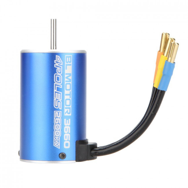 MOTOR BRUSHLESS SURPASS 4POLOS 3660 1400KV EJE 5MM