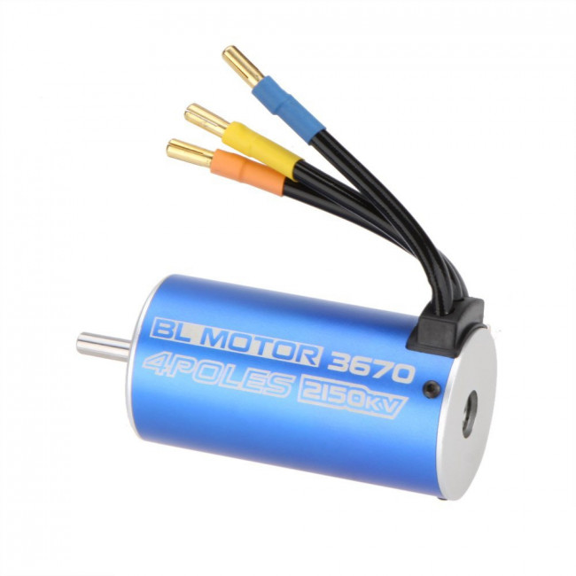 MOTOR BRUSHLESS SURPASS 4POLOS 3670 1900KV EJE 5MM