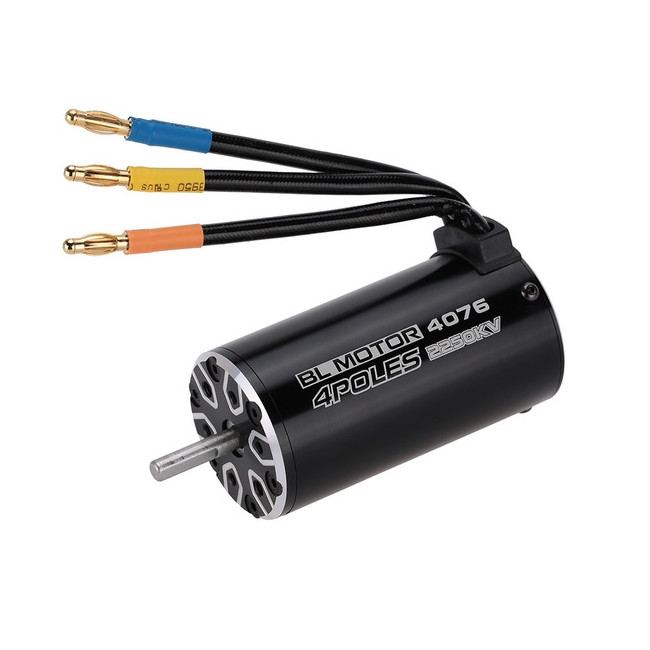 MOTOR BRUSHLESS SURPASS 4POLOS 4076 2000KV EJE5MM