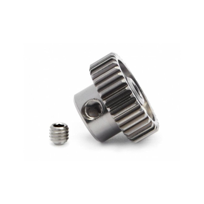 PIÑON MOTOR 64 PITCH 31T ALU7075 EJE 3.17MM