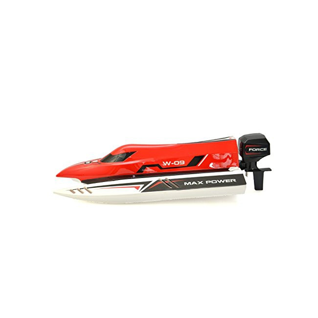 WLTOYS L915 LANCHA RC BRUSHLESS 43CM LIPO 11.1V 45KM/H F1 (ROJA)