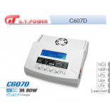CARGADOR-DESCARGADOR C607D 80W AC/DC DIGITAL UNIVE