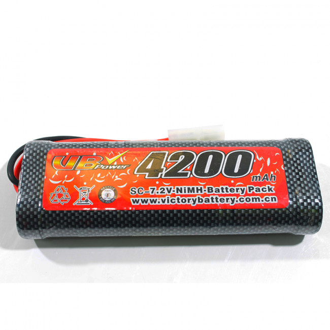 BATERÍA NIMH 7.2V 4200MHA CAPACIDAD Y DESCARGA