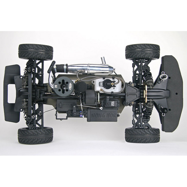COCHE RC COMPETICIÓN X3 GT NITRO 1/8 RTR (LISTO PARA CORRER)