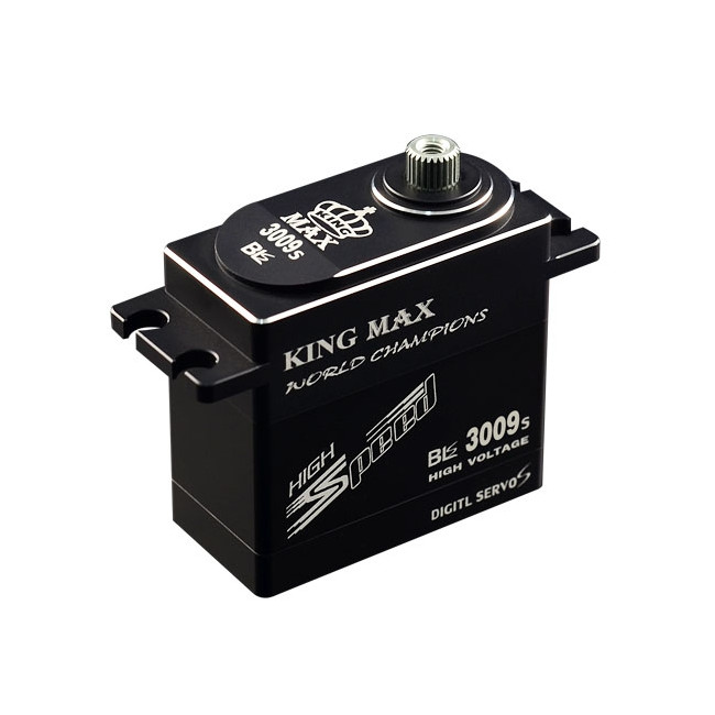 SERVO STANDARD BRUSHLESS BLS3009S 34,5KG/0.08s METÁLICO HV WATERPROOF PIÑONERÍA Y CAJA METÁLICA