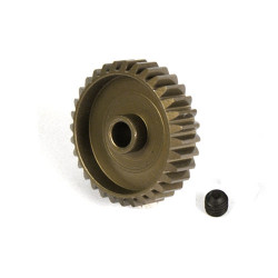 PIÑON MOTOR MÓDULO 0.6 (42P) EJE 3.17M ALU7075 33T