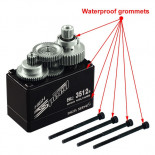 SERVO STANDARD BRUSHLESS BLS3512S 39KG/0.11s METÁLICO HV WATERPROOF PIÑONERÍA Y CAJA METÁLICA