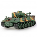 TANQUE RC HENG LONG TIGER CAMUFLAJE LUZ SONIDO 1/26 MULTIFUNCIÓN
