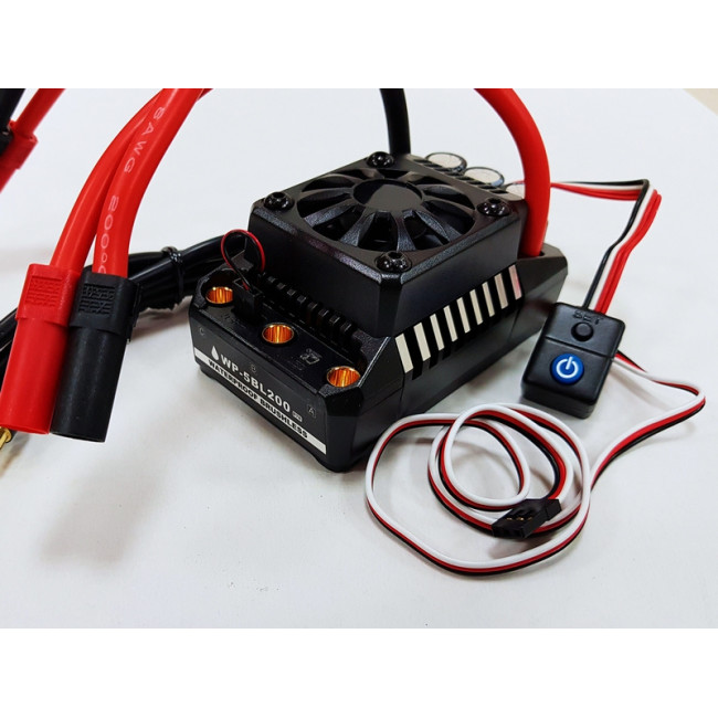 VARIADOR HOBBYWING WP-5BL 200 AMPERIOS 8S WATERPROOF WP-5BL200-8S