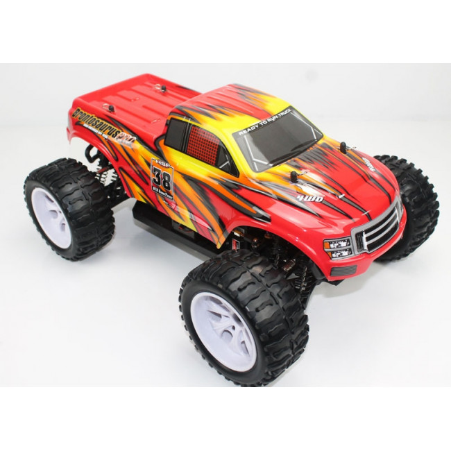 Brontosaurus Coche RC HSP Truck Rojo Amarillo