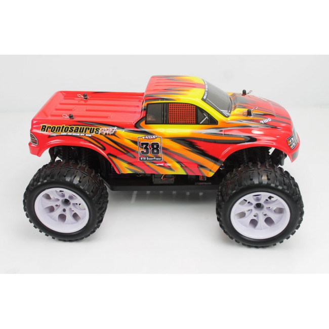 Brontosaurus Coche RC HSP Truck Rojo Amarillo