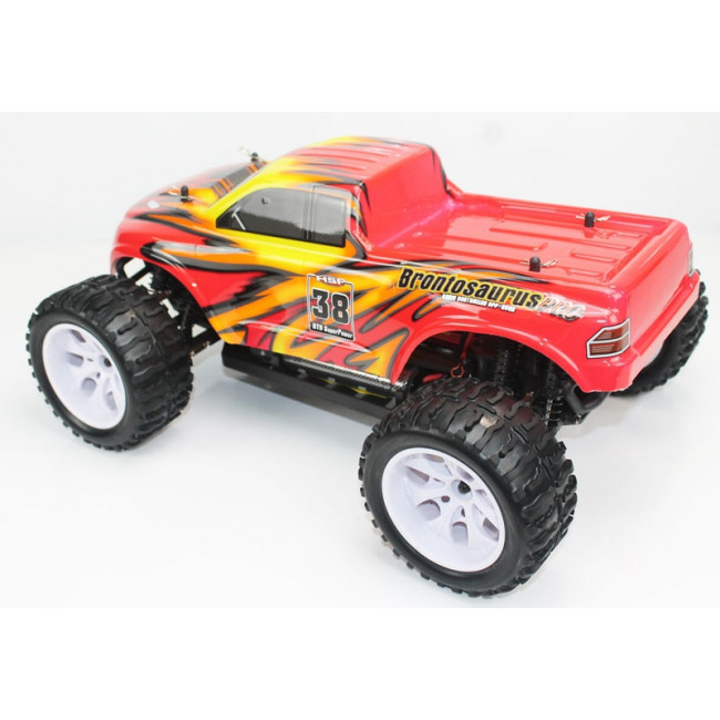 Brontosaurus Coche RC HSP Truck Rojo Amarillo