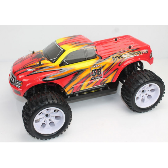 Brontosaurus Coche RC HSP Truck Rojo Amarillo