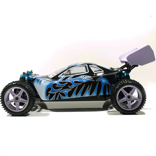 Coche XSTR HSP Buggy 1:10 2,4Ghz Blanco y Negro