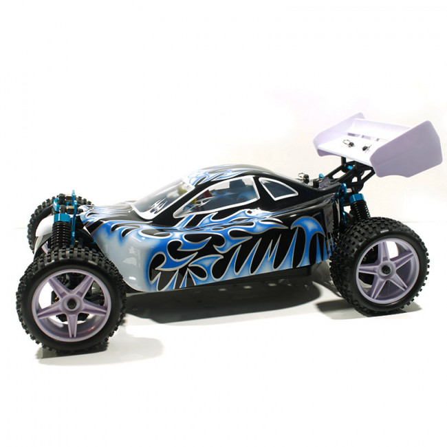 Coche XSTR HSP Buggy 1:10 2,4Ghz Blanco y Negro