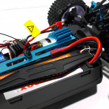 XSTR BUGGY 1/10 2.4GHZ+BAT+CARGA (PLATA-AMARILLO)