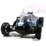 Coche RC XSTR Pro HSP 1/10 Brushless Lipo 2,4Ghz 4WD Azul-Bl-Ng