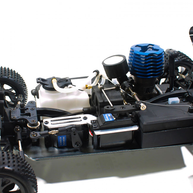 Coche RC Spirit N2 1/10 Nitro Motor 18 2 velocidades VRX 1007 BUGGY RTR