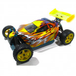Warhead (Atomic) HSP Buggy 1/10 4wd (2,4GHZ) Plateado y Amarillo