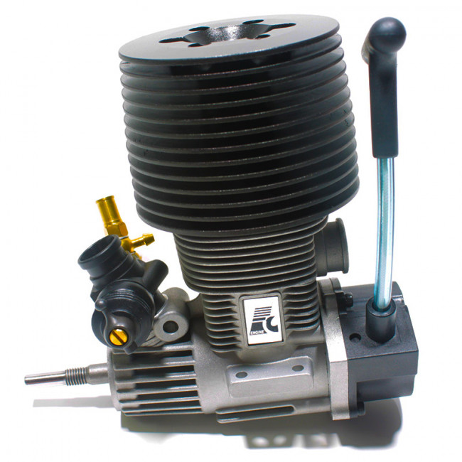 MOTOR NITRO FORCE 46R C/ TIRADOR CULATA NEGRA 7,54CC 3,3PS 25.000RPM