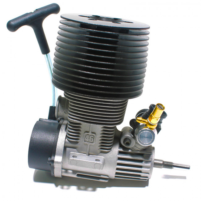 MOTOR NITRO FORCE 46R C/ TIRADOR CULATA NEGRA 7,54CC 3,3PS 25.000RPM