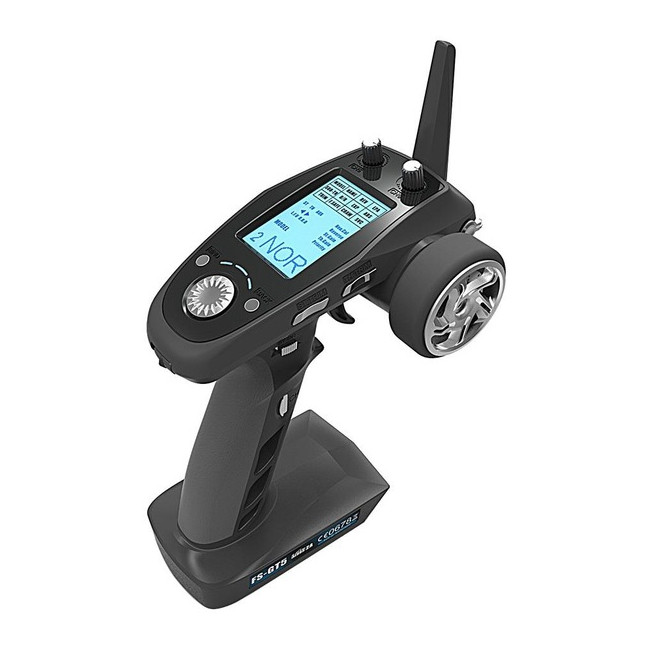 EMISORA FLYSKY GT5 + RECEPTOR BS6 CON GIRÓSCOPO 2,4GHZ NEW2018