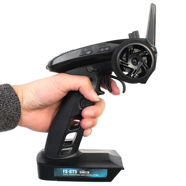 EMISORA FLYSKY GT5 + RECEPTOR BS6 CON GIRÓSCOPO 2,4GHZ NEW2018 4