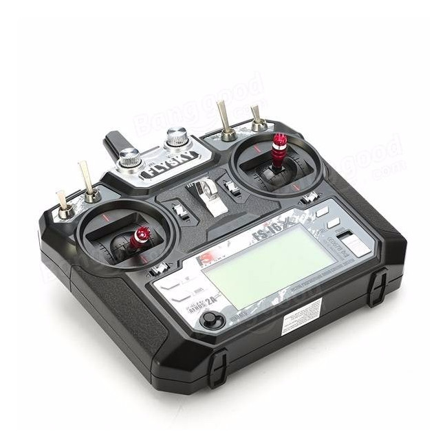 EMISORA RC FLYSKY i6X 10 CANALES AFHDS + RECEPTOR iA6 2,4GHZ