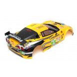 CARROCERÍA COCHE RC CORVETTE GT2 TOURING 1/10 TERMINADA AMARILLO