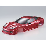 CARROCERÍA RC CORVETTE GT2 TOURING 1/10 TERMINADA ROJA