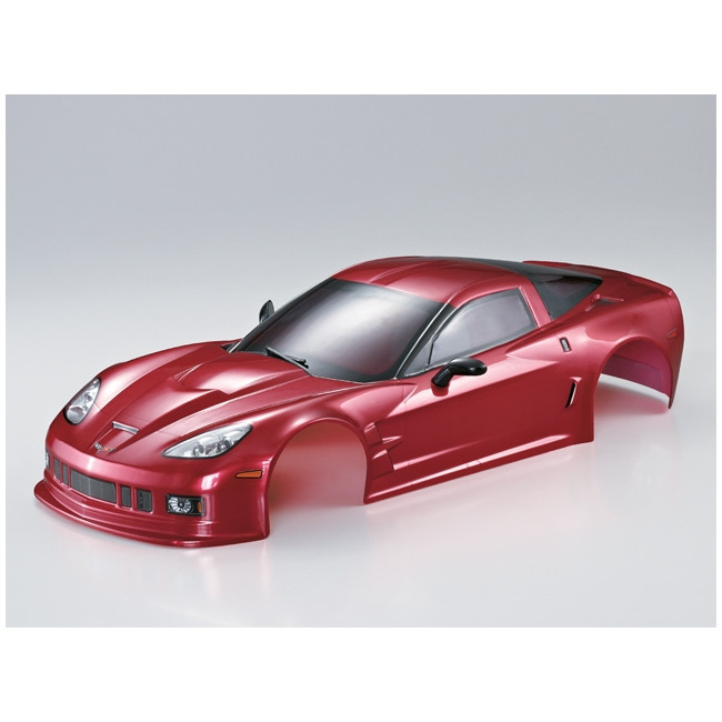 CARROCERÍA RC CORVETTE GT2 TOURING 1/10 TERMINADA ROJA